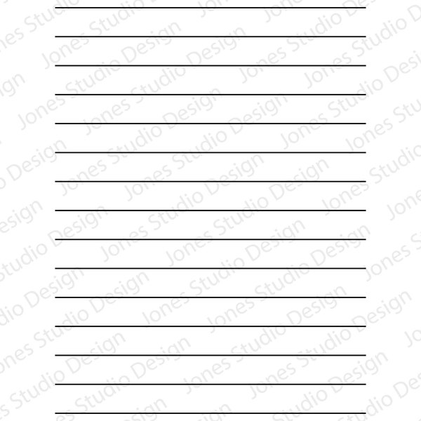 Lined Paper Svg, Printable, Lined Notebook Svg, Paper Lines Svg, School Svg, Notebook Paper Svg, Silhouette, Paper Svg, Svg Cut File