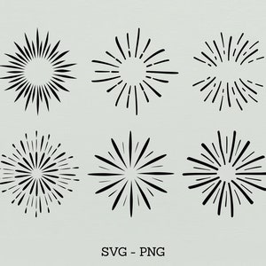 Fireworks Svg, New Year Svg, Christmas Svg Bundle, Digital Download, Christmas Svg, Silhouette Cut File, Christian Svg, Cricut, Svg Cut File