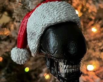 Alien Ornament Baumschmuck Xenomorph Weihnachtsbaumschmuck (bemalt/unbemalt)