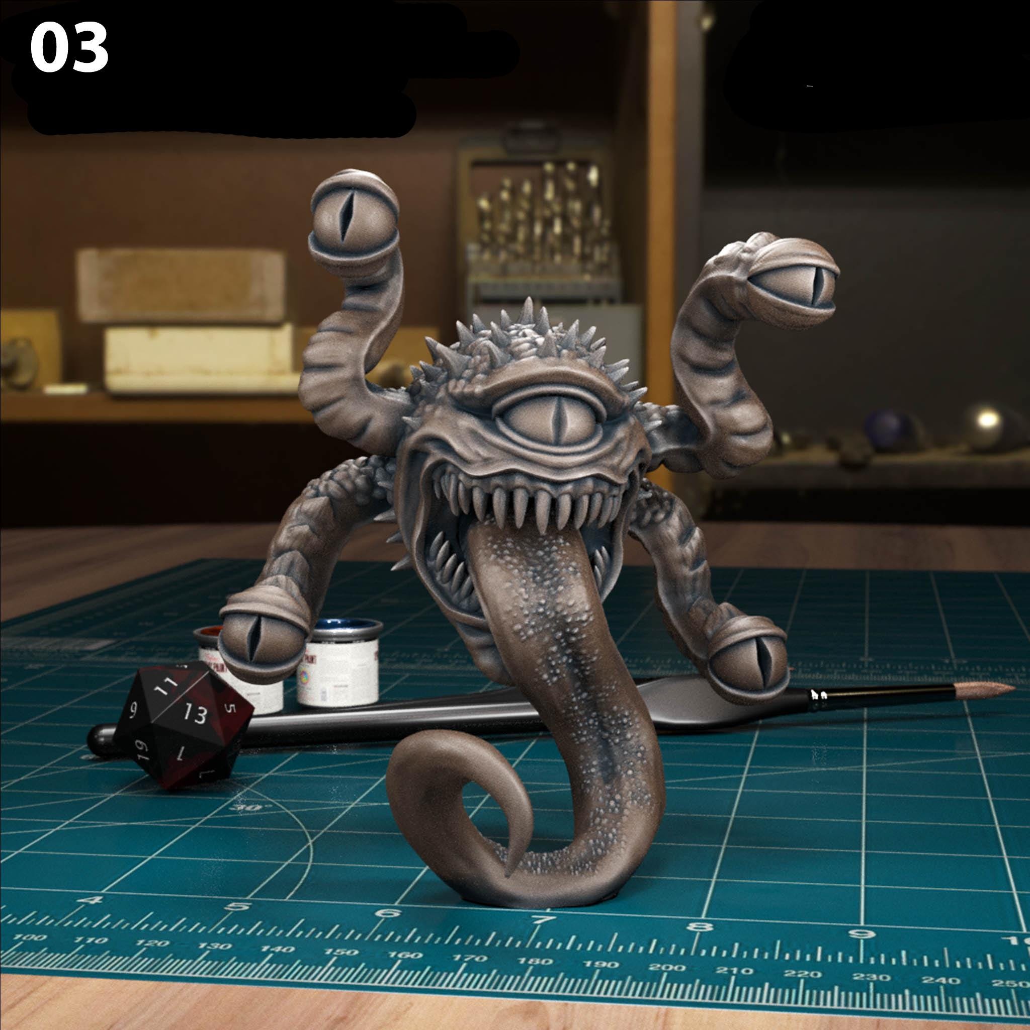 Beholders (individual or Bundle) - 32mm RPG Miniature for D&D ...