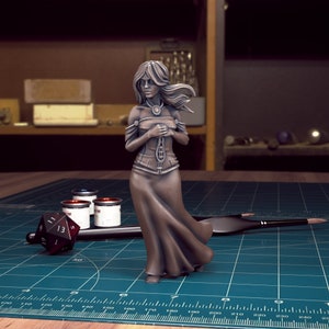 Tatyana - 32mm RPG Miniature for Curse of Strahd, Barovia, D&D, Pathfinder, etc.,