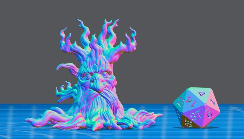 Haunted Trees / Tree Blights / Gulthias Tree - 32mm RPG Miniature for ...