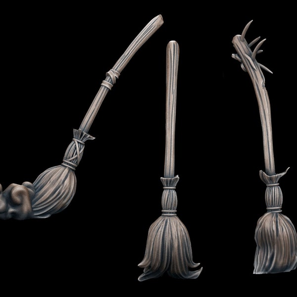 Animated Broom (Individual/Bundle) - 32mm/28mm RPG Miniature for Curse of Strahd, D&D, etc.