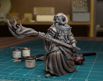 Tim der Zauberer - 32 mm/28 mm RPG Miniatur für War-Gaming, DND, Pathfinder, etc.,