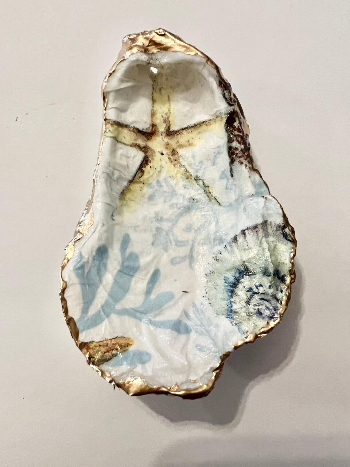 Med. Decoupage Clam Shells Etsy