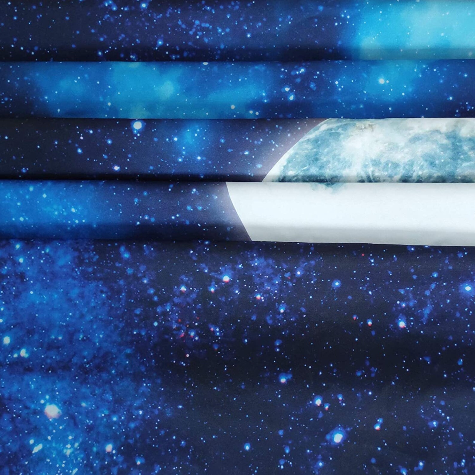 Blue Moon and Star Tapestry Clouds Tapestries Black Tapestry Etsy