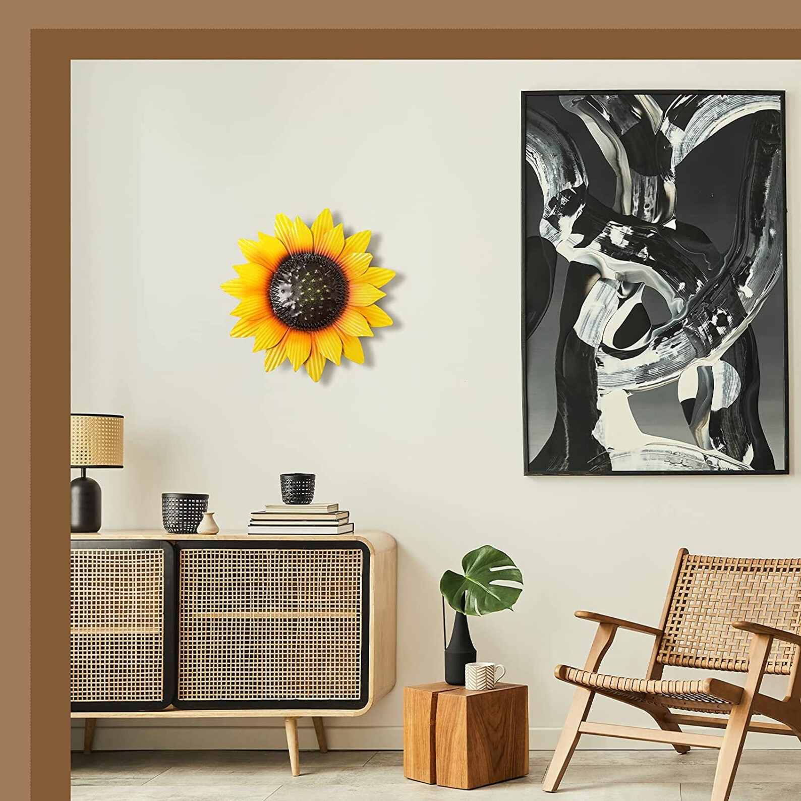 Sunflower Metal Wall Decor Metal Flower Wall Art Sunflower - Etsy