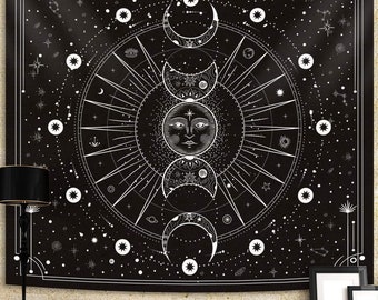 Constellation Tapestry Star Map Tapestry | Star Map Wall Hanging | Star Map Wall D\u00e9cor | Star Map Wall Art | Constellation Wall Hanging