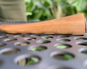 Mini Wood Tobacco Pipe – Handcrafted Natural Wooden Pipe, Portable Smoker Gift, Rustic Style