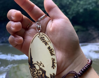 Handmade Bamboo Pen, Keychain & Bracelet Set – Balinese Style with Free Name Engraving