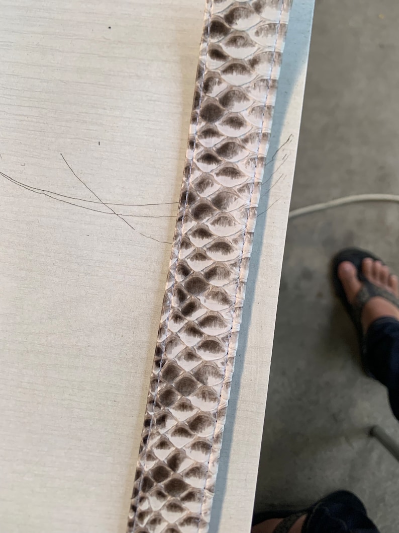 Genuine Python Snake Skin Leather Belt, Handmade Men's Belt - Etsy