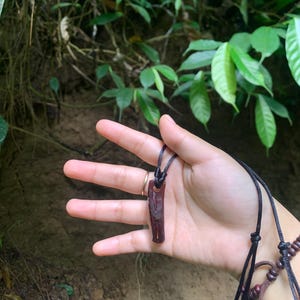 Handmade Black Coral Branch Necklace: Adjustable Artisan Jewelry