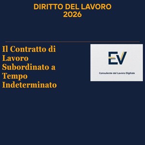Contratto di Lavoro a Tempo Indeterminato - Protocollo Contrattuale 2026: KIT Professionale e Tutoraggio Diretto.