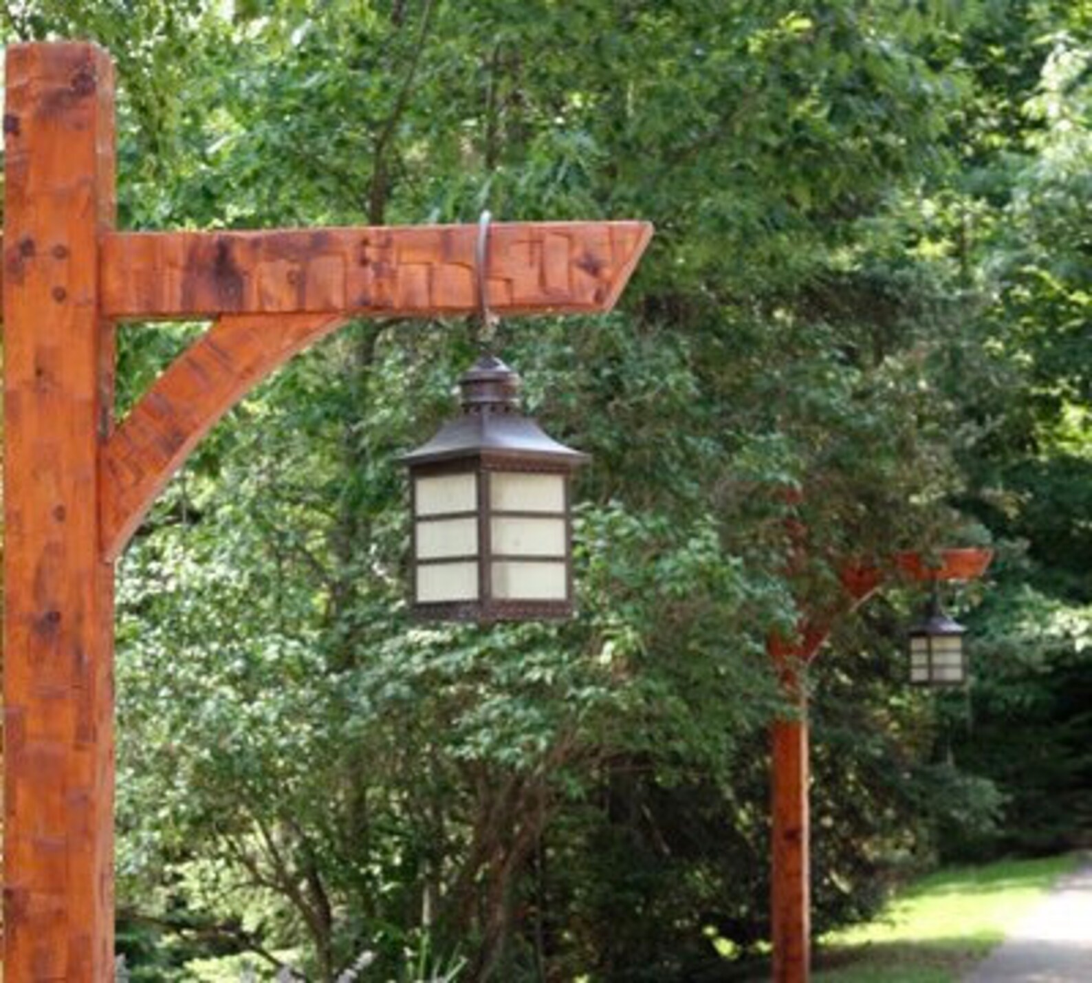 Cedar Mortise & Tenon Mailbox Post With Copper Mailbox. Etsy