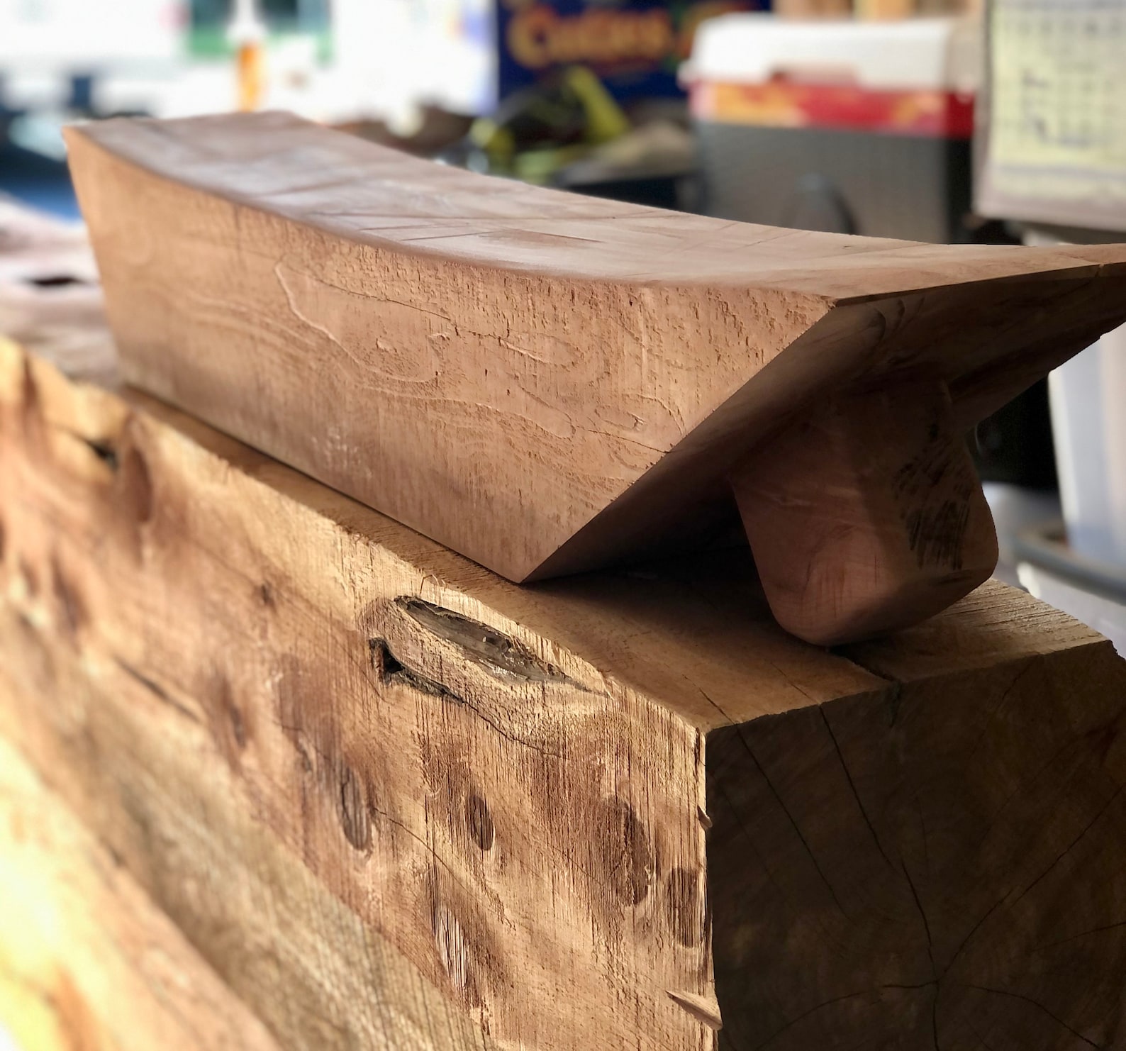 Cedar Mortise & Tenon Mailbox Post With Copper Mailbox. Etsy