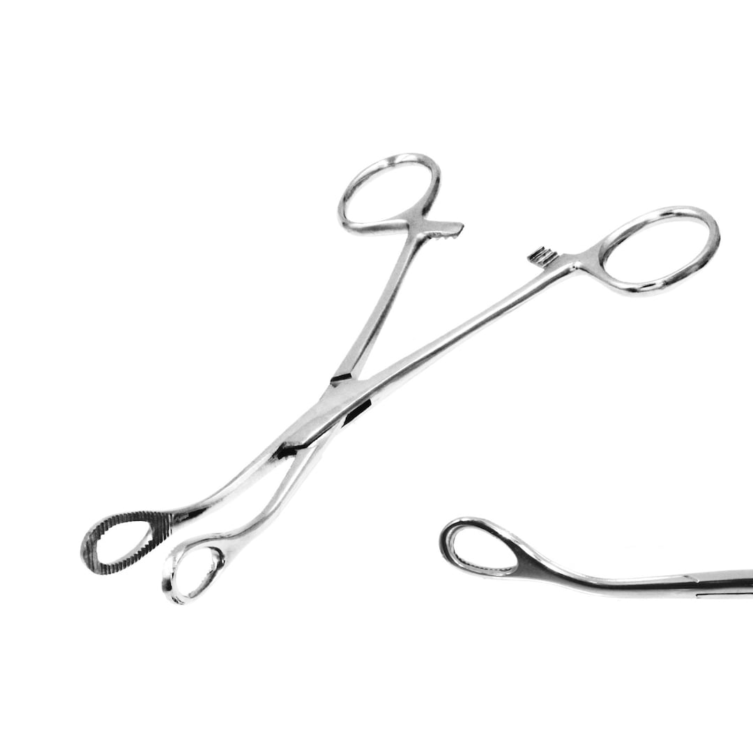 Piercing Forceps oval Forceps / Triangle / Septum Etsy