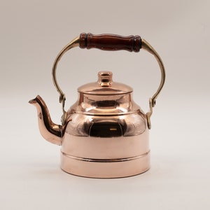 Copper Coffee Pot, Handmade Coffee Pot, Copper Pot, Mothers Day Gift, Handmade Copper Teapot image 2