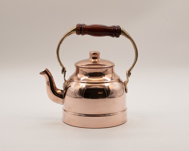 Copper Coffee Pot, Handmade Coffee Pot, Copper Pot, Mothers Day Gift, Handmade Copper Teapot image 2