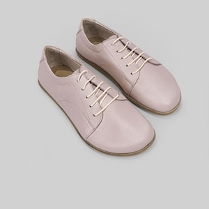 Wide Toe Box Shoes: Minimalist Barefoot Leather Sneakers - Zero Drop Sole, Breathable Vegetable Tanned Leather, Urban Casual Wear