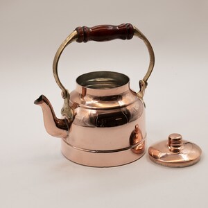 Copper Coffee Pot, Handmade Coffee Pot, Copper Pot, Mothers Day Gift, Handmade Copper Teapot image 7