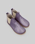 Mens Chelsea Boots: Wide Toe Box Zero Drop, Barefoot Style - Vegetable-Tanned Leather, Flexible Sole, Casual Footwear for Men