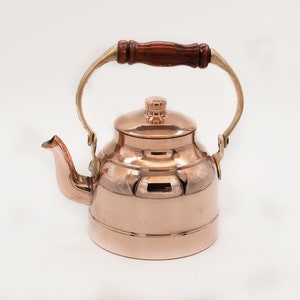 Copper Coffee Pot, Handmade Coffee Pot, Copper Pot, Mothers Day Gift, Handmade Copper Teapot image 5