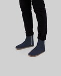 Blue Bohemian Chelsea Boots Chelsea Mens - Soft Leather, Slow-Fashion Footwear