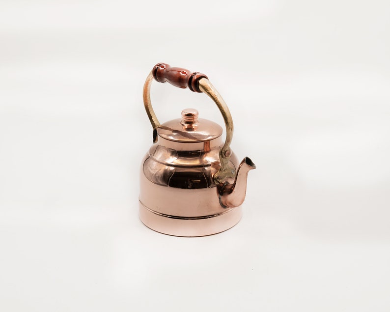 Copper Coffee Pot, Handmade Coffee Pot, Copper Pot, Mothers Day Gift, Handmade Copper Teapot image 10