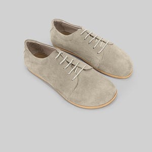 Handmade Barefoot Sneakers - Zero Drop, Wide Toe Box Leather