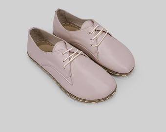 Zapatos Oxford de piel con puntera ancha - Calzado turco hecho a mano - Piel transpirable, puntera equilibrada, comodidad para todas las estaciones
