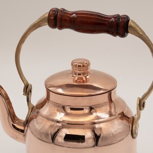 Copper Coffee Pot, Handmade Coffee Pot, Copper Pot, Mothers Day Gift, Handmade Copper Teapot image 4