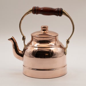 Copper Coffee Pot, Handmade Coffee Pot, Copper Pot, Mothers Day Gift, Handmade Copper Teapot image 3