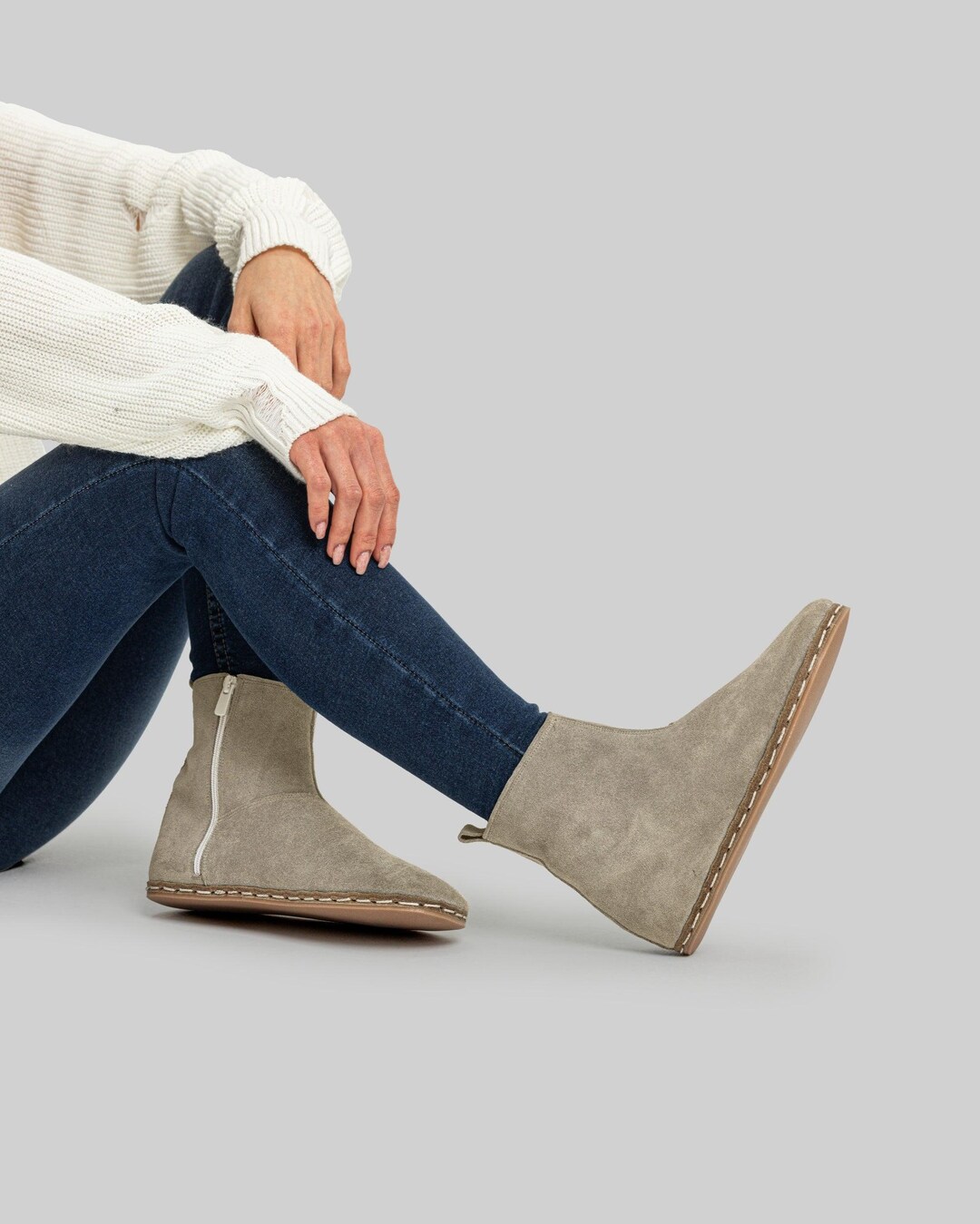 Barefoot Chelsea Boots | Handmade Leather Zero Drop Shoes for Men ...