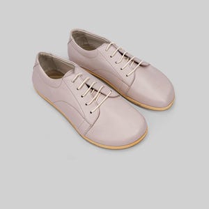 Zero Drop Barefoot Sneakers – Handcrafted Leather Minimalist Shoes With Wide Toe Box