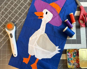 FPP Pattern - Spooky Goose Party Witch 9x18