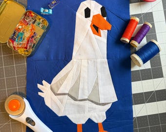 FPP Pattern - Spooky Goose Party Ghost 9x18