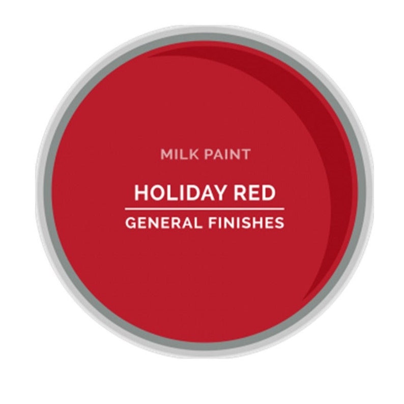 General Finishes Holiday Red Milk Paint Etsy