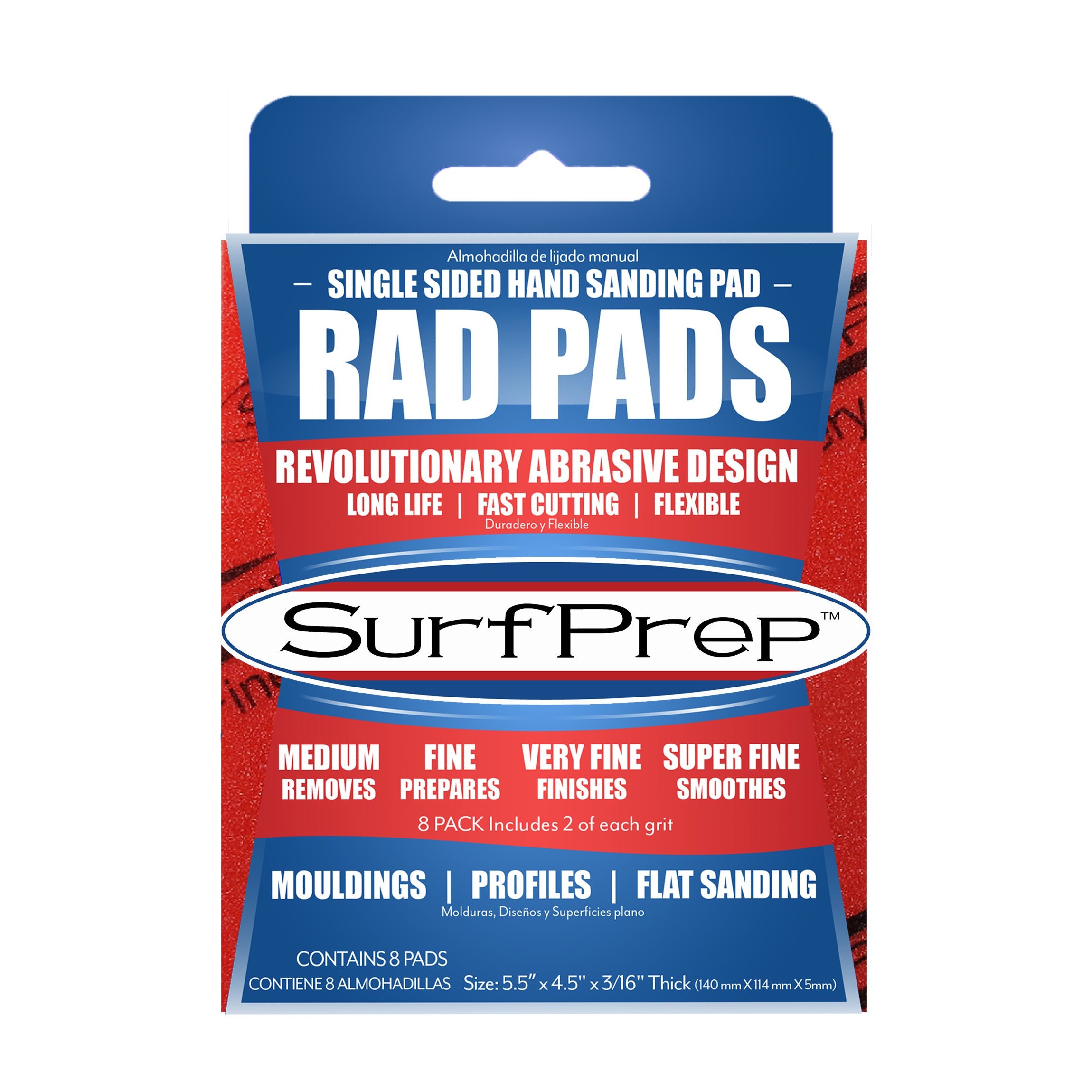 Surfprep RAD Pads Foambacked Sanding Pads Etsy