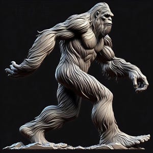 BIGFOOT 8 3D STL para CNC