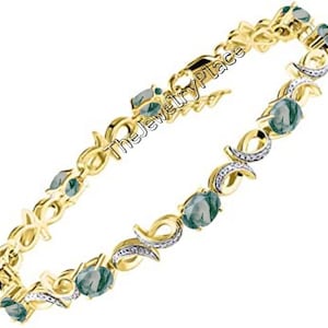 Moss Agate Bracelet For Women Tennis Bracelet 14k Gold Bracelet Green Gemstone Bracelet Women Wedding Bracelet Gift For Her