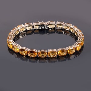 Solid Silver Sultanite Bracelet-Color Changing Gemstone-Sterling Silver Bracelet-Colors Changing Bracelet- Sultanite Jewelry