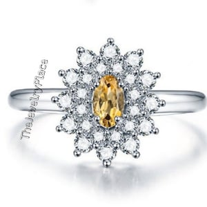 Beautiful Handmade Golden Topaz Ring-Yellow Golden Topaz Ring-Women Ring-Vintage Ring-Birthstone Ring-Designer Ring-Oval Golden Topaz Ring