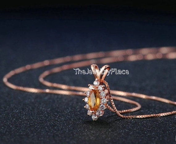 Buy Beautiful Handmade Unquie Design Golden Topaz Necklace in 925 Sterling  Silver Yellow Topaz Pendant Yellow Gemstone Online in India - Etsy