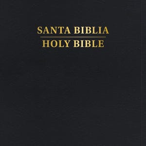 Biblia Bilingüe: RVR 1960/KJV Imitación Piel [Negro] - (Spanish & English)