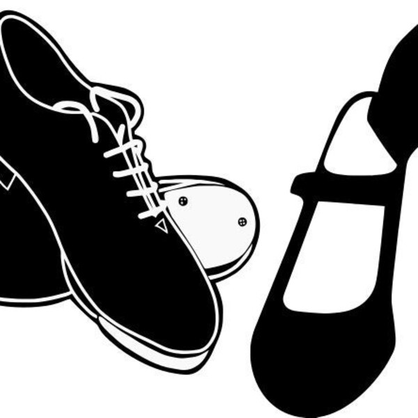 Tap Shoe Svg Etsy