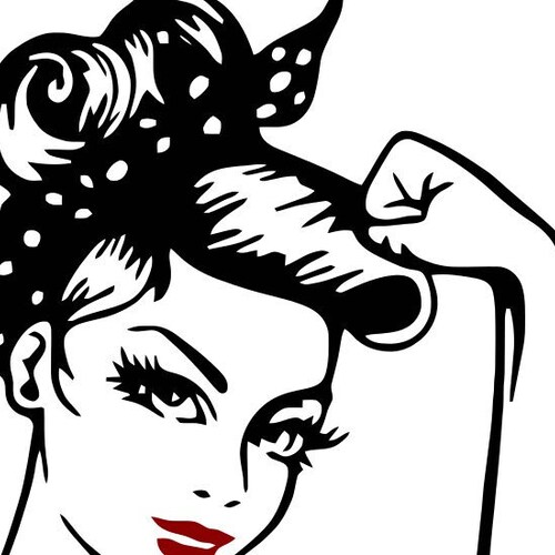 Rosie the Riveter SVG - Etsy