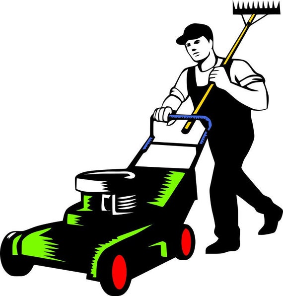 Lawn Mower SVG Etsy