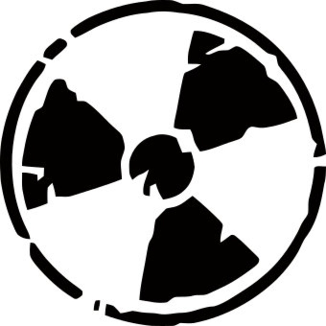Radiation Sign SVG - Etsy