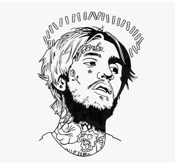 Crybaby Hair coloring Facial hair Ear Lil Peep face head png  PNGEgg