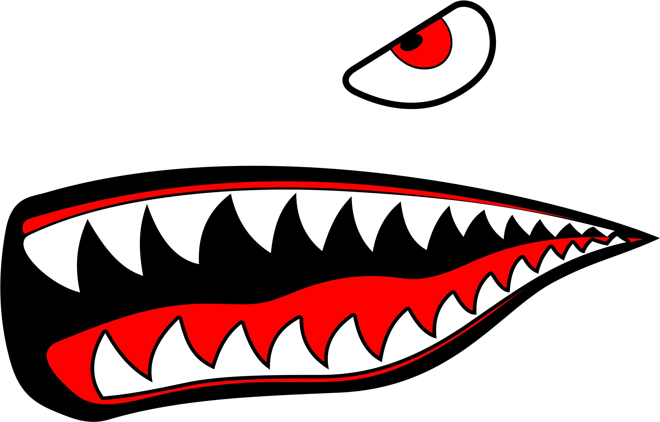 Shark Mouth Decal Png | lupon.gov.ph
